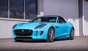 Jaguar F-Type R Convertible by WetroWrapz 2019 года